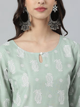 Stylum Women's Paisley Printed Rayon Straight Kurta (AGROSWISS) Thumbnail