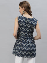 Stylum Women's Printed Cotton Top (CAMPA) Thumbnail