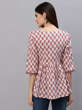 Stylum Women's Floral Printed Cotton Top (FLORA) Thumbnail