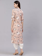 Stylum Women's Floral Printed A-Line Kurta (JIOBEIGE) Thumbnail