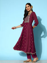 Stylum Women's Gold Printed & Embroidered Rayon Kurta Pant Dupatta Set (KPDJENA) Thumbnail