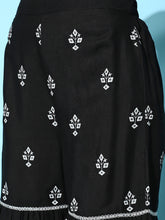 Stylum Women's Printed Rayon Kurta Sharara Dupatta Set (KSDBERLIN) Thumbnail