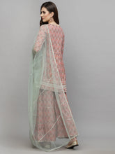 Stylum Women's Floral Printed Rayon Kurta Sharara Dupatta Set (KSDMOGRA) Thumbnail