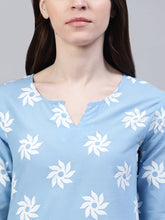 Stylum Women's Printed Cotton Night Suit Set (NIST0012) Thumbnail