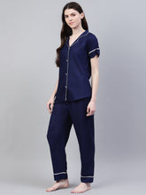 Stylum Women's Solid Rayon Plus Size Night Suit Set (NIST003) Thumbnail