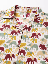 Stylum Women's Elephant Printed Cotton Night Suit Set (NISTELLY) Thumbnail