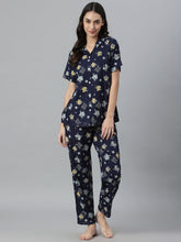 Stylum Women's Printed Rayon Night Suit Set (NISTTOM) Thumbnail