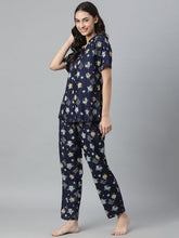 Stylum Women's Printed Rayon Night Suit Set (NISTTOM) Thumbnail