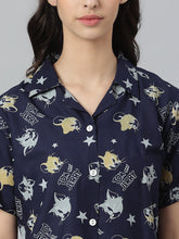 Stylum Women's Printed Rayon Night Suit Set (NISTTOM) Thumbnail