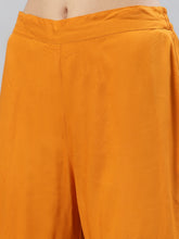 Stylum Women's Printed Rayon Straight Kurta Sharara Dupatta Set (ORANGESHARARASET) Thumbnail