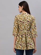 Stylum Women's Floral Printed Cotton Top (TAPRI) Thumbnail