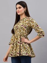 Stylum Women's Floral Printed Cotton Top (TAPRI) Thumbnail