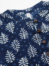 Stylum Women's Printed Cotton Top (ZUCCIBLUE) Thumbnail